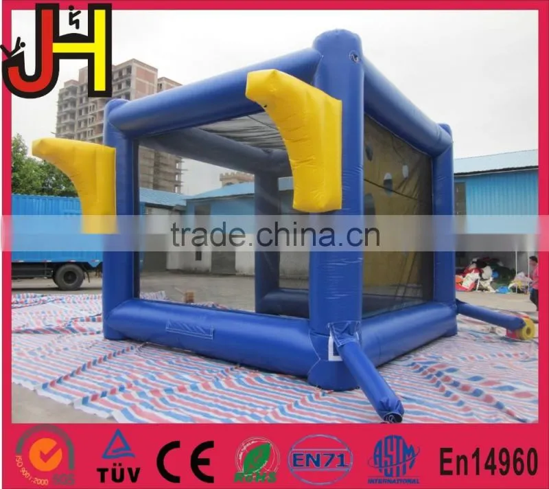 Hot selling inflatable shoot game, inflatable basketball shooting games, inflatable football shoot game