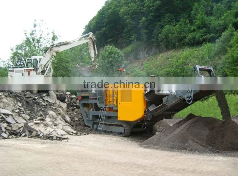Construction Waste Mobile Crusher Plant