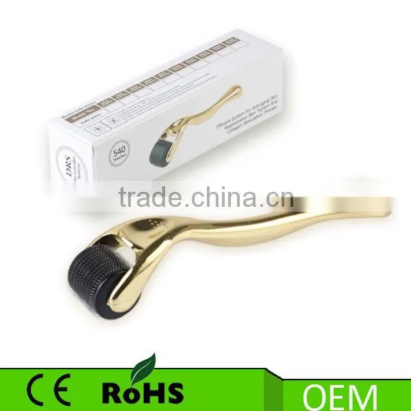 microneedle roller skin care therapy