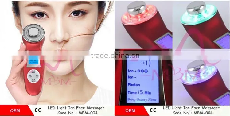 Zhengzhou Gree Well 10 years LED light therapy manufacture high quality beauty devices, PDT, face massager, ion and sonic