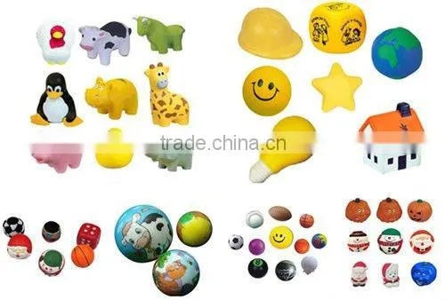 fish shape pu stress ball