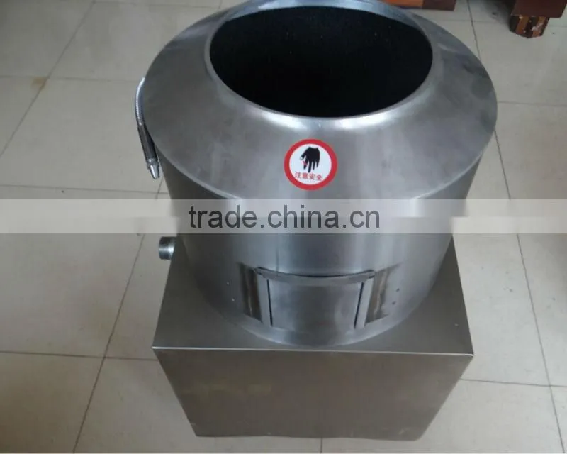 potato washing and peeling machine/industrial potato peeling machine