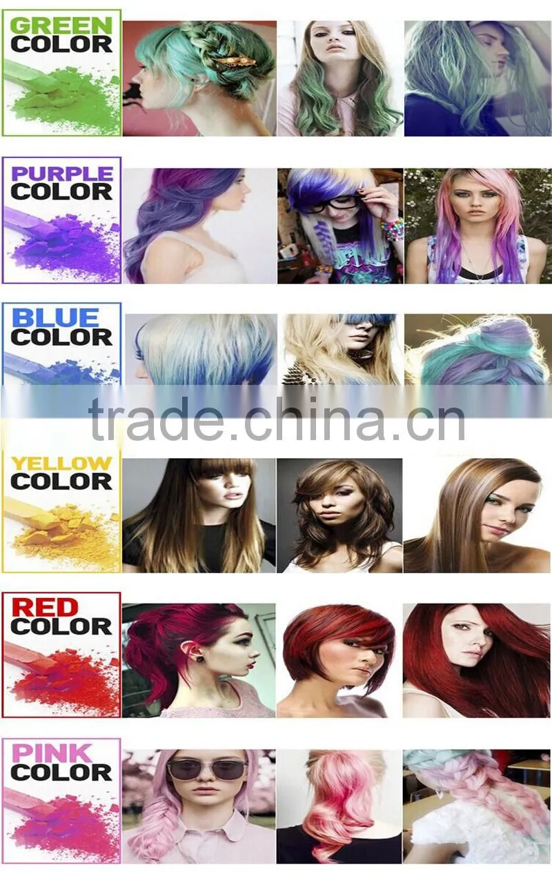 OEM Manufacturer Salon Professional Hair Dye Color Chart/Color Swatch Book