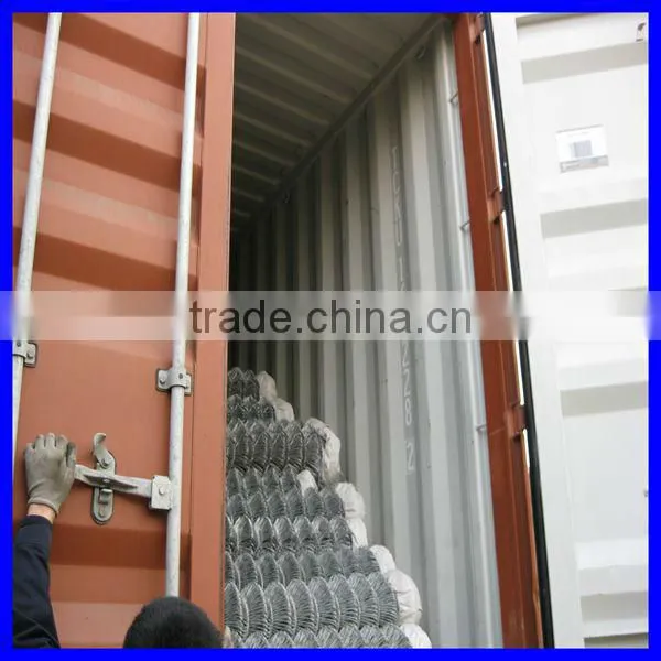 pvc coated iron chain link fence