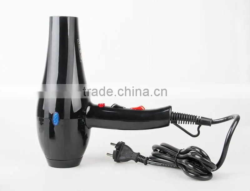 2016 new sale wholesale # 3000W 3heat/2speed setting hair dryer two round BS UK plug for babar or public area