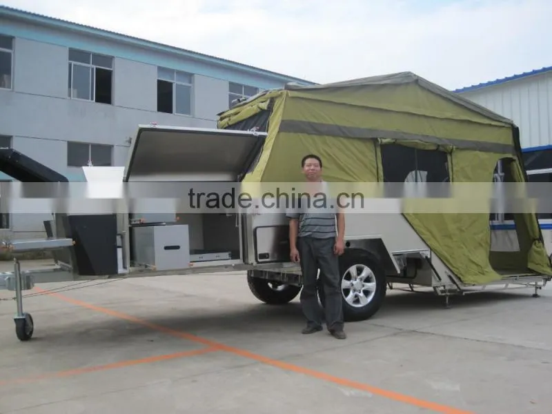 Off road hard floor camper trailer camping trailer caravan