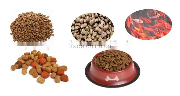 Organic floating fish feed machinery/floating fish feed extruder