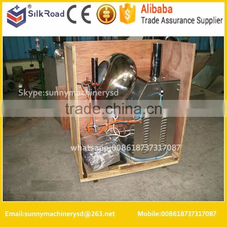 High quality peanut coating machine/sugar coating machine/ coated peanut processing machine