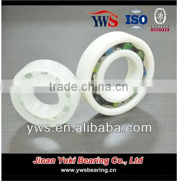 6208 low weight POM plastic bearing deep groove ball bearing