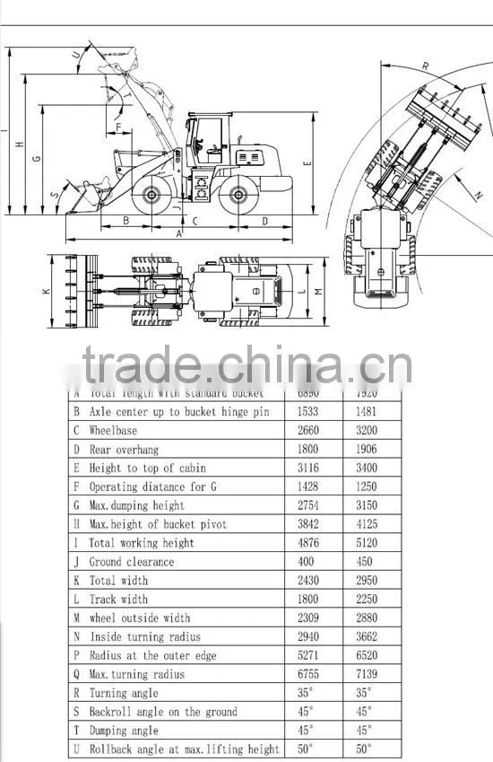 Ansion 630 wheel loader with CE