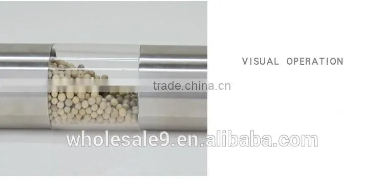 manual stainless steel Pepper grinder mill kitchen tools glass Pepper grinder