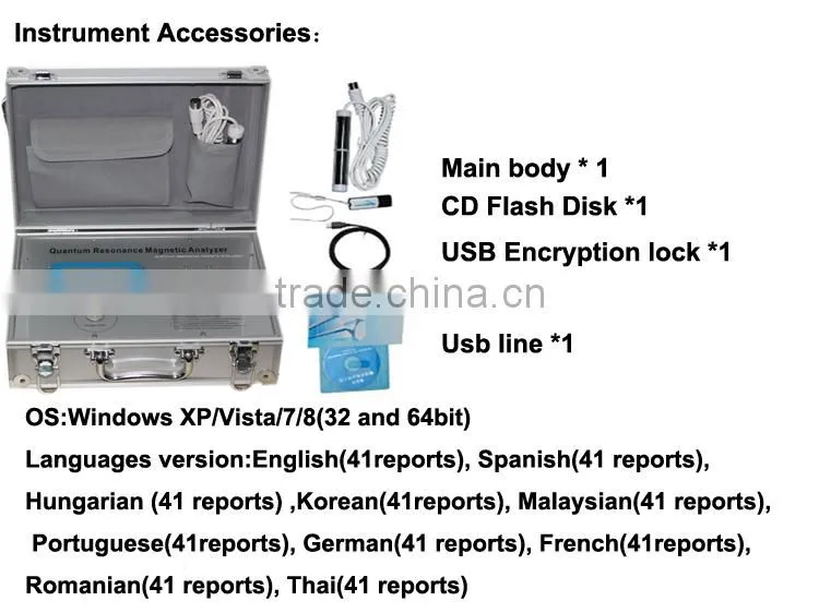 Manufacturers With CE effective quantum disease diagnosis equipment