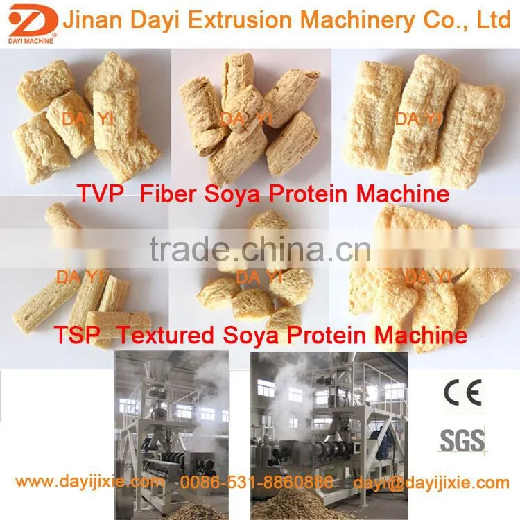 High Quality soya bean Protein extruder machine from Jinan dayi