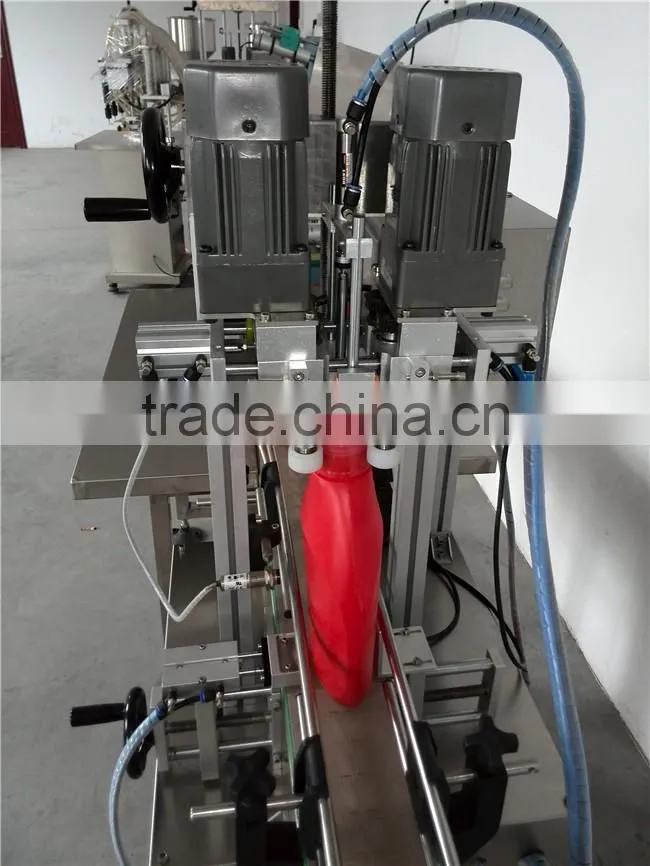 Semi-automatic screw capping sealing machine from manufacturer
