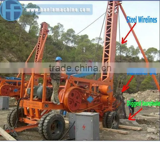 Reliable performance HF-6A deep well drilling equipment