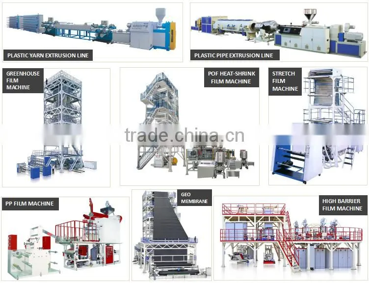 Plastic LDPE mulching film blowing machine