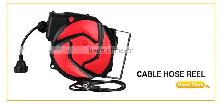 outdoor leisure products 1/2 inch euro standard plastic water hose reel