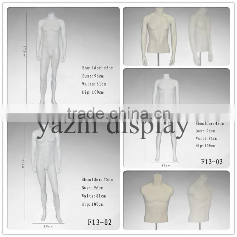Female sport mannequins with abstract head in matt white