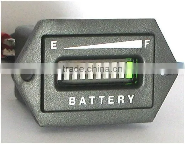 36v LED hexagonal battery discharge indicator