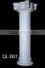 GfRC cladding Roman white pillars