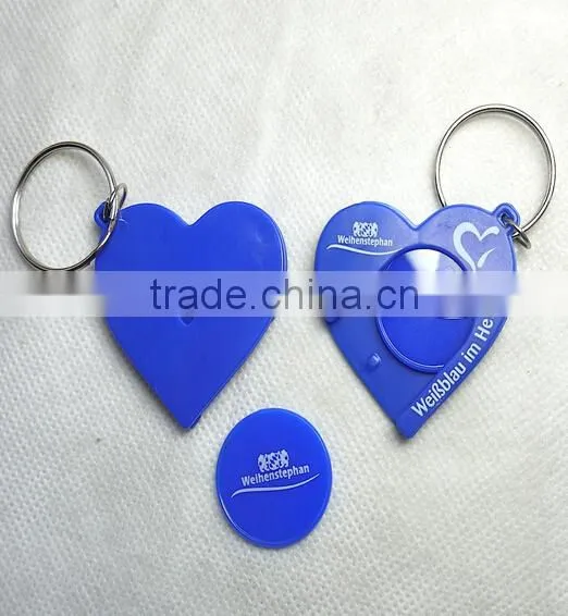 15062307 Hot Promotional Trolley Coin Key Holder