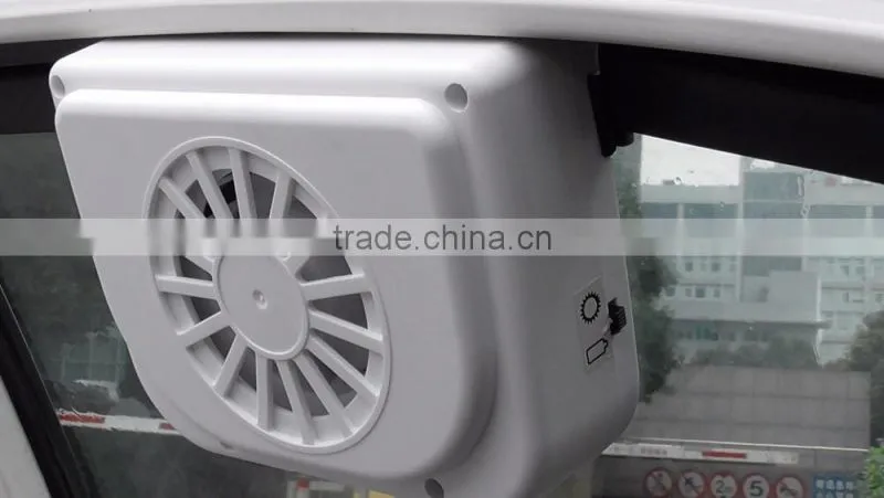 New Arrival Solar Car Exhaust Fan For Car Auto Evaporative Air Cooler Cooling Air Vent Cooler New