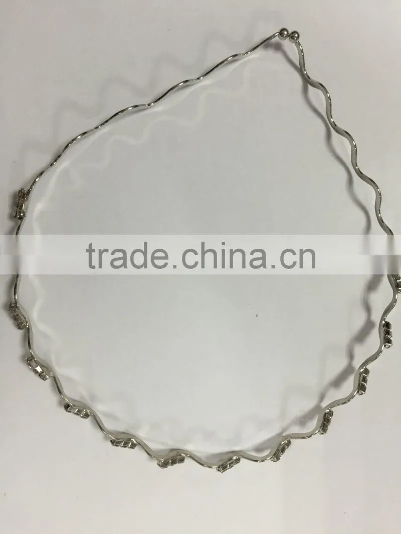 Rhinestone Wave Hairpin Hair Band Headband Accessories Hot selling