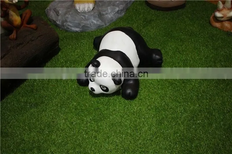 Chinese mascot clay resin panda toy statue wholesale