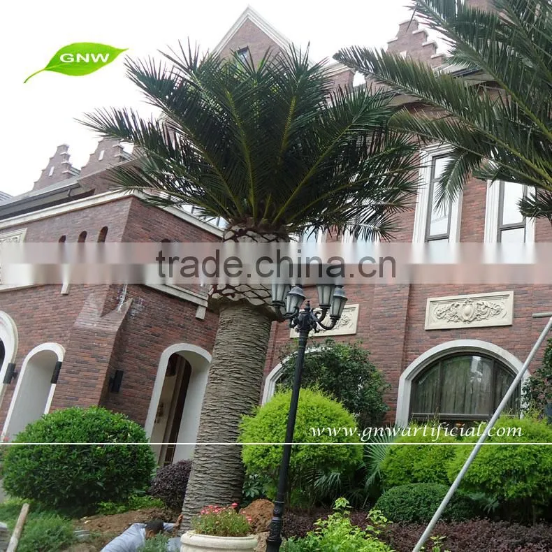 GNW APM012-4 fake 5m high artificial palm tree for decorations