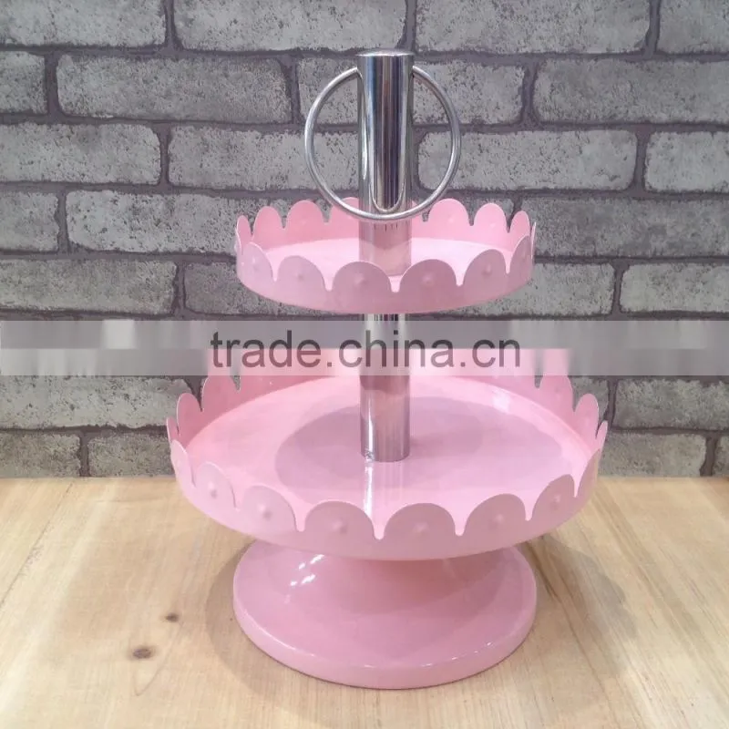 3 Tier Metal Cake Stand Cake Plate Cookies Tray