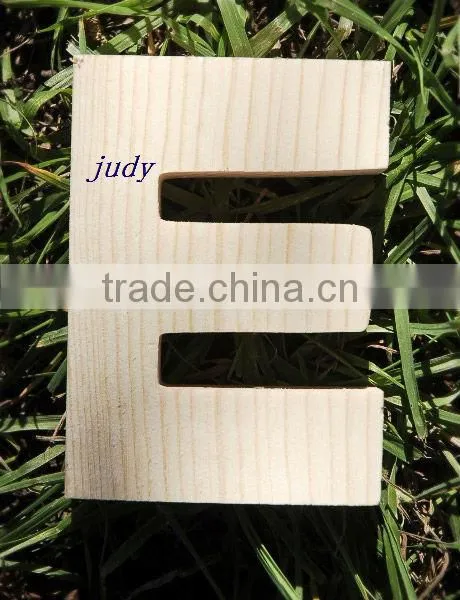 handmade small wooden alphabet letters for crafts