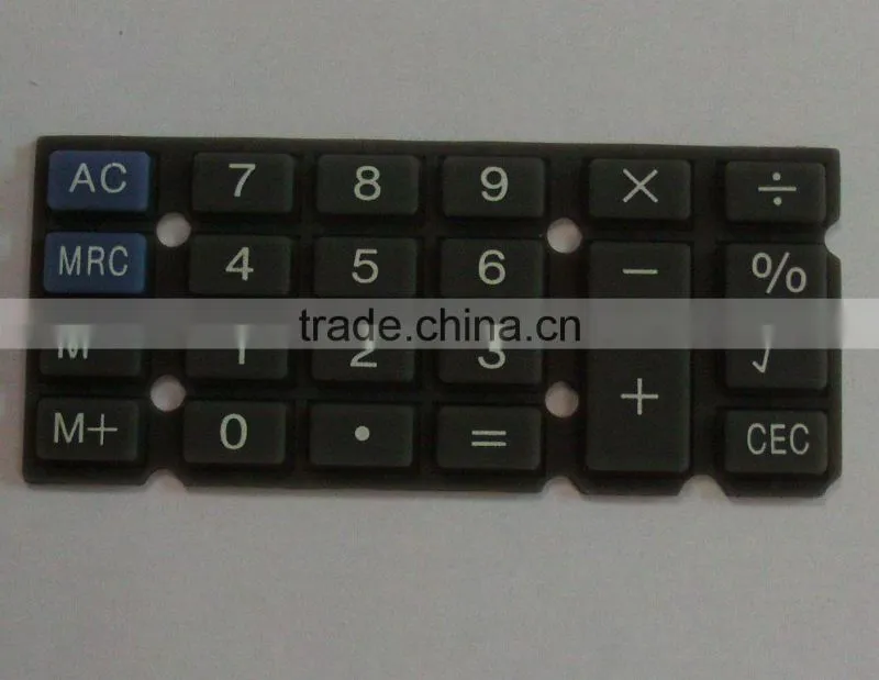 high quality custom design silicone button rubber keypad