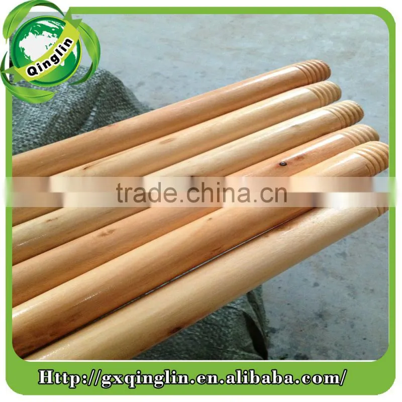standard size 120*2.2cm varnished mop stick