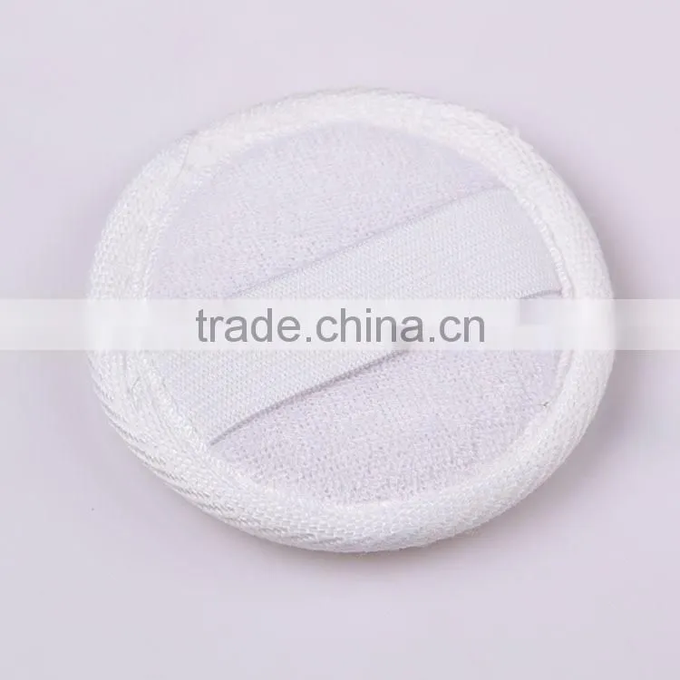 Round Bath and shower loofah luffa Body Scrubber With Elastic Belt
