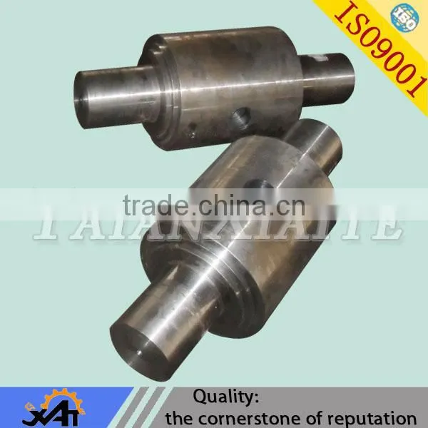 large carbon steel parts machining parts for wood mill machine roller shell