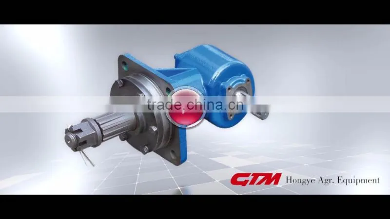 Q235 harvester gearbox for grain unloading