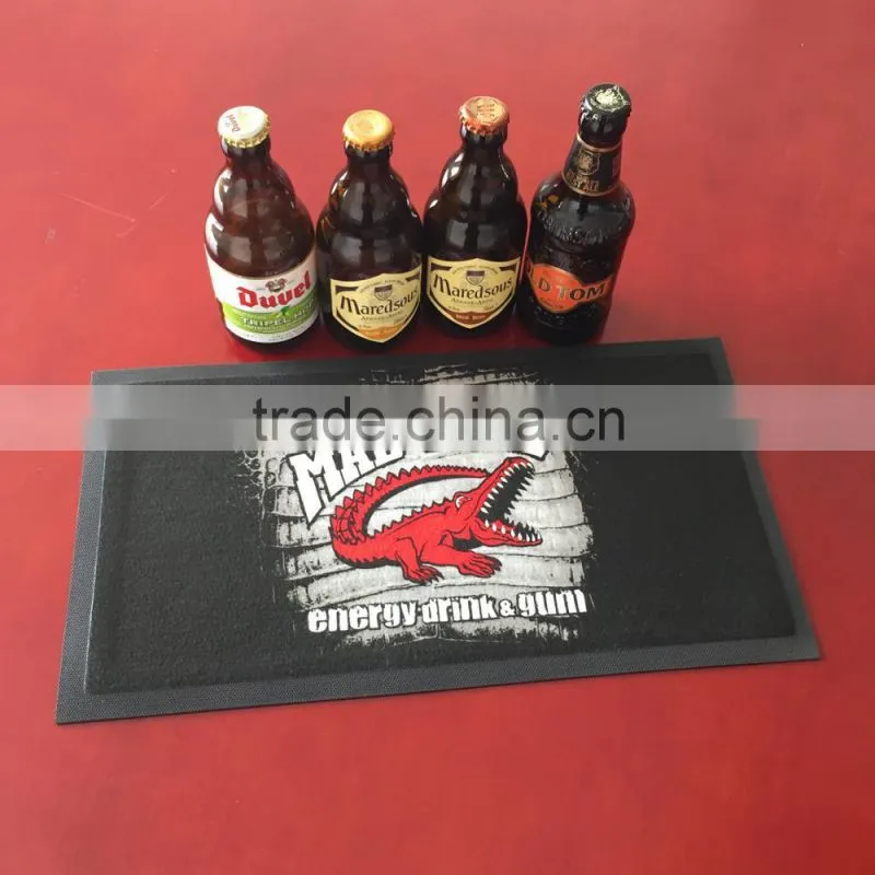 branded non-woven rubber bar mat with low price