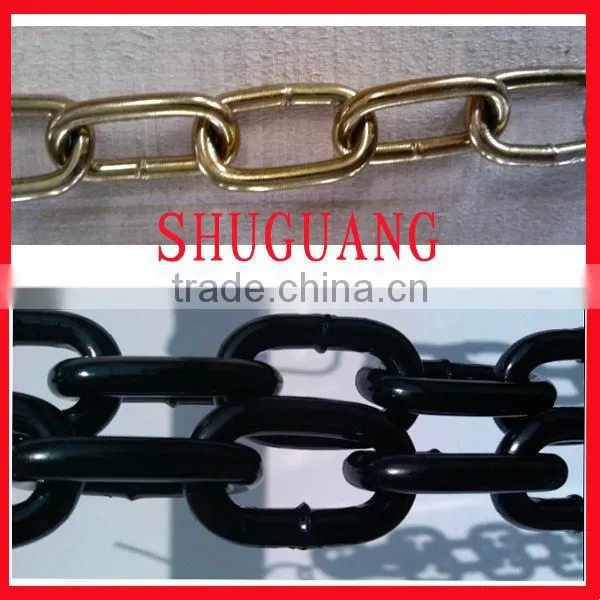 G30 Ordinary Standard Black Painted Long Link Chain