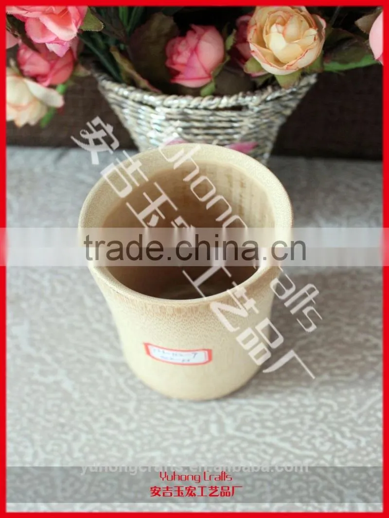 customized natural bamboo cups for promotion