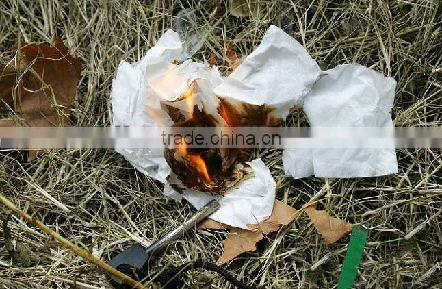 Outdoor Survival Flint and Steel for Camping and Hiking