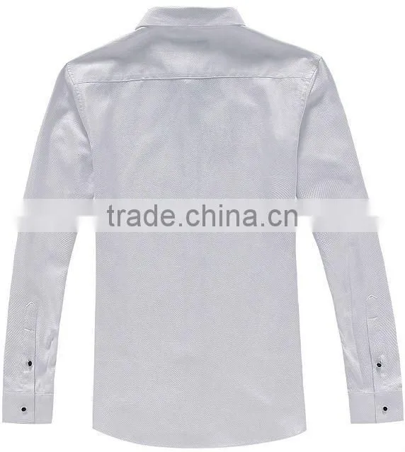 long sleeve 100% cotton twill men's t shirt