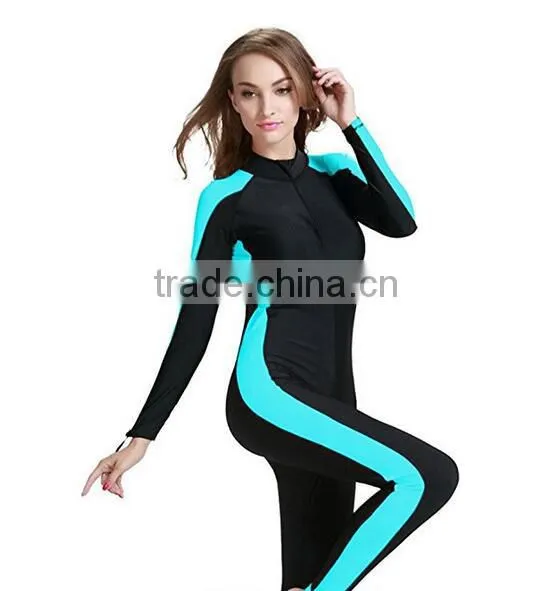 Custom Rash Guard Women One Piece Slim Fit Quick Light Weight Full Body Long Sleeve Breathable Surf Rashguard For Women