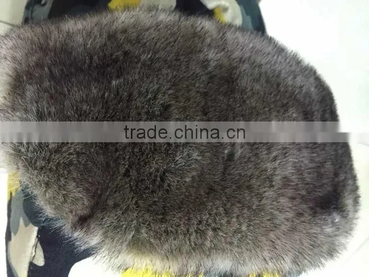 Wholesale camouflage faux fur trapper hat winter earflap cap