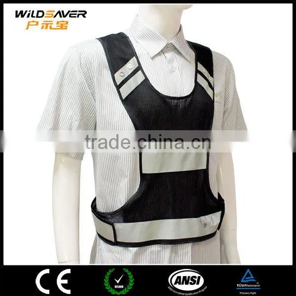 Hi Vis Summer Led Reflective Running Belt and Led Running Vest