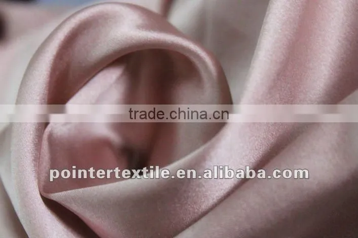 CREPE SILK SATIN FABRIC 19MM 55'' DYED