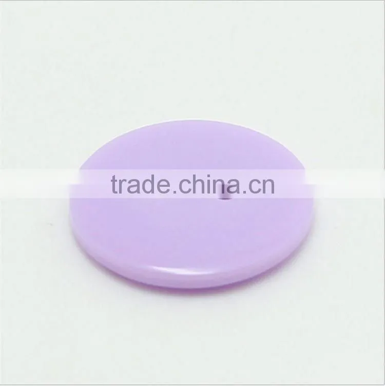 Colorful Different Size 2-Holes Decorated Buttons Craft Plastic Button Round