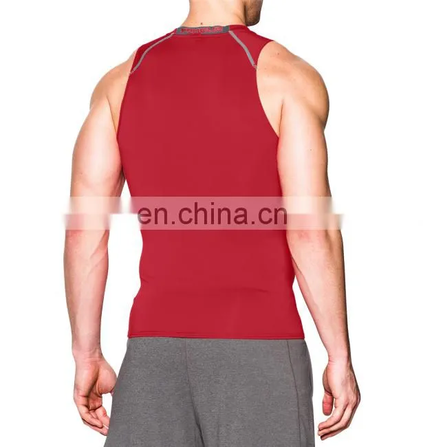 Factory Camo stringer singlet men with printed pocket
