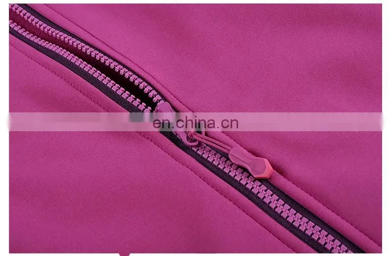 Women Windproof Softshell Jacket Casual Breathable Jacket