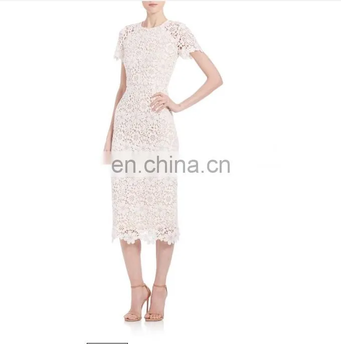 2016 elegant high quality lace evening dress