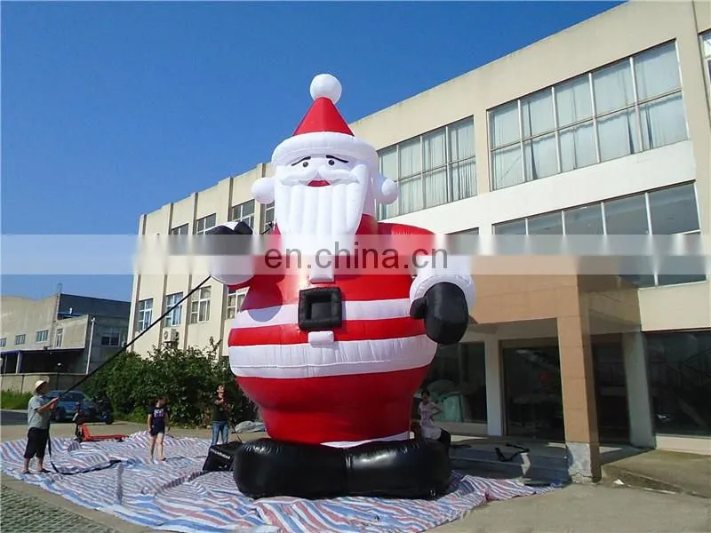 inflatable santa claus Model for christmas decoration